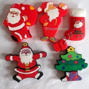 供應(yīng)圣誕禮品U盤(pán)外殼 創(chuàng)意定制，點(diǎn)亮節(jié)日商機(jī)